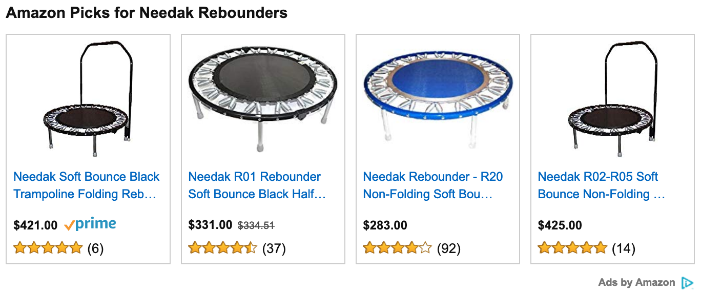Find out what company sells the best rebounders and what makes them the best.
