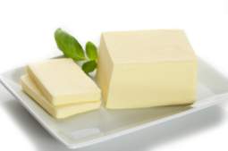 saturated fats - a block of butter